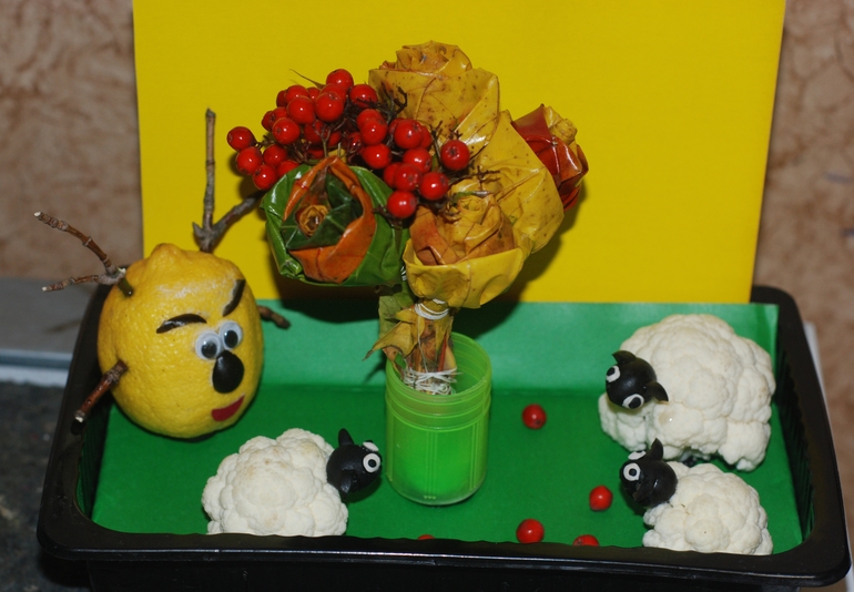 Наши поделки в сад)))