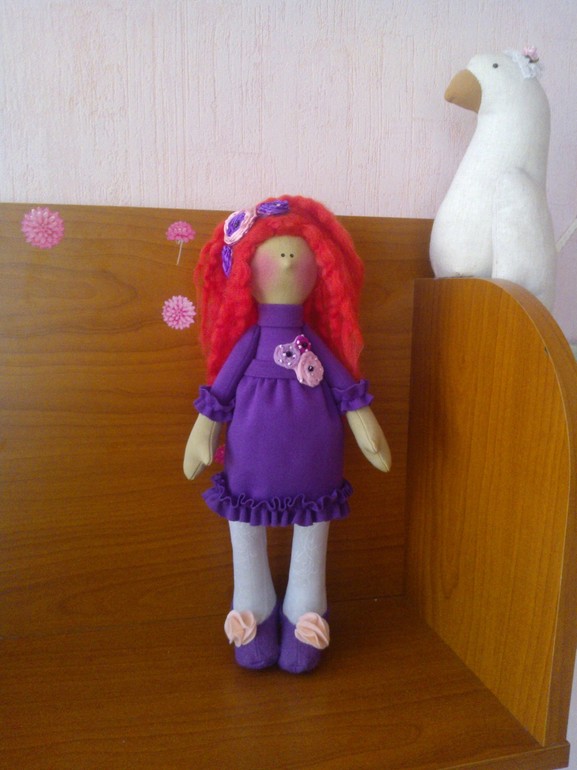 Рыжуля Молли 33см в окружении друзей