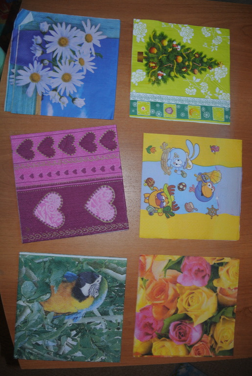 ОБМЕНЯЮСЬ САЛФЕТКАМИ