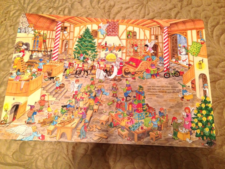 Новогодний Wimmelbuch