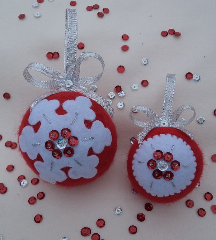 Елочные игрушки № 3. Новогодние шары.