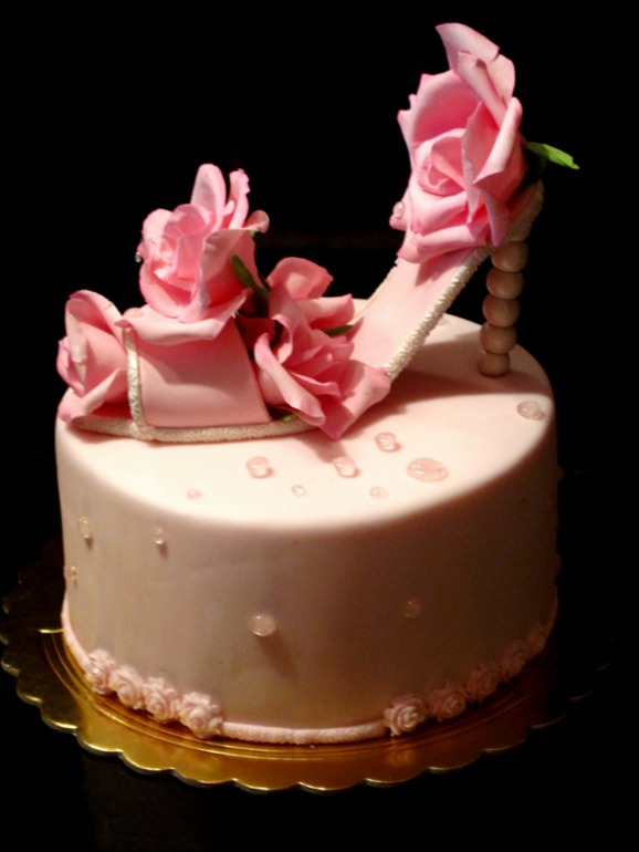 Туфля в розовом))))