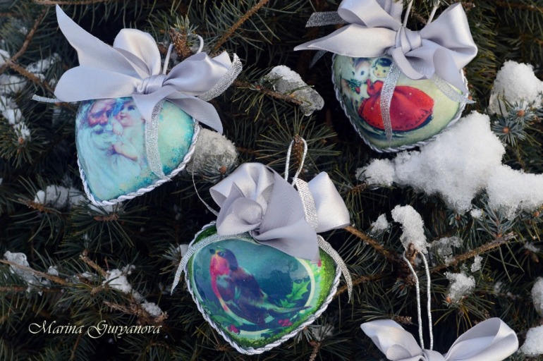 Набор елочных игрушек "из детства"