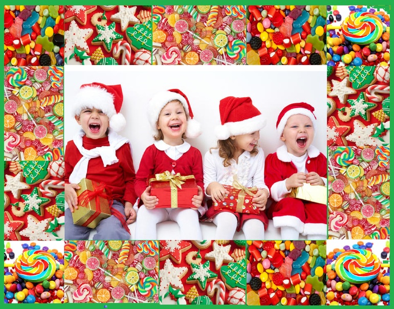 Сладости к Новому году! Подарки под елочку для любимых детей :-)