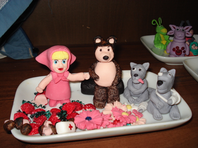 Мои первые фигурки...