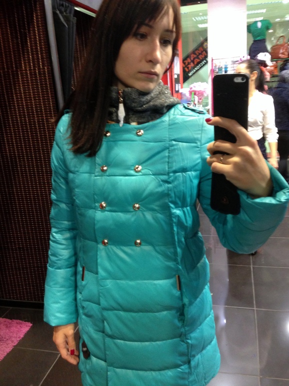 Пуховик на осень