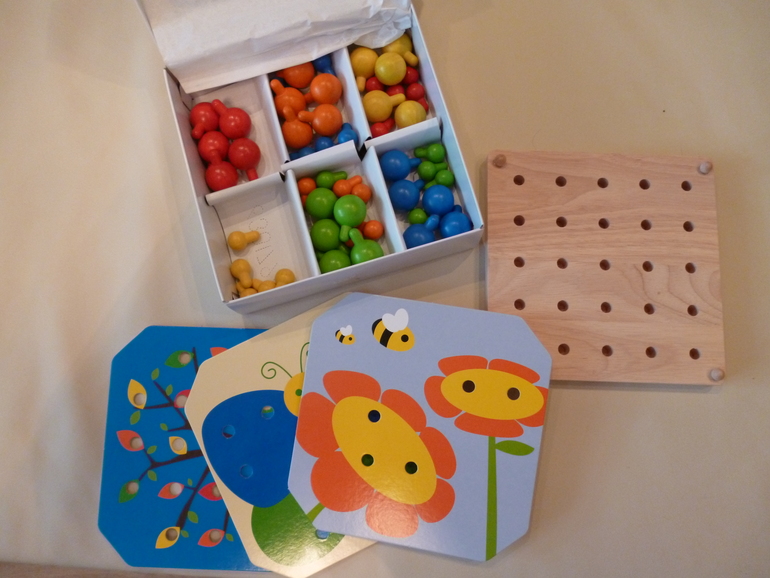 Мозаика Plan toys. Начало