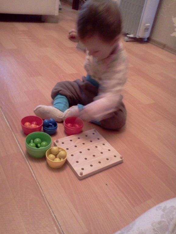 Мозаика Plan toys. Начало