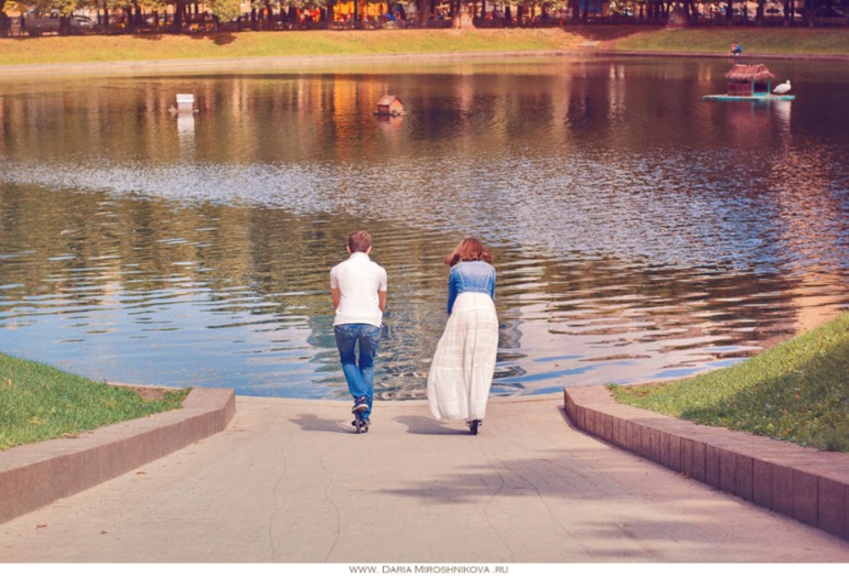 Прогулка на Патриарших. Лето-лето..