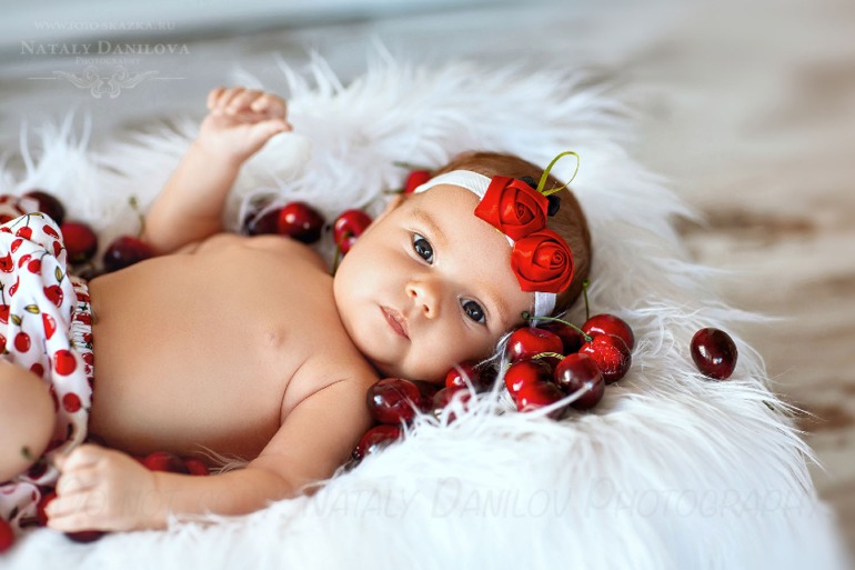 Костюмированная фотосессия малышей: Аня