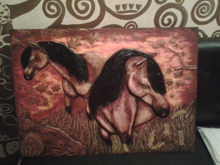 Вот решила показать свои работы.