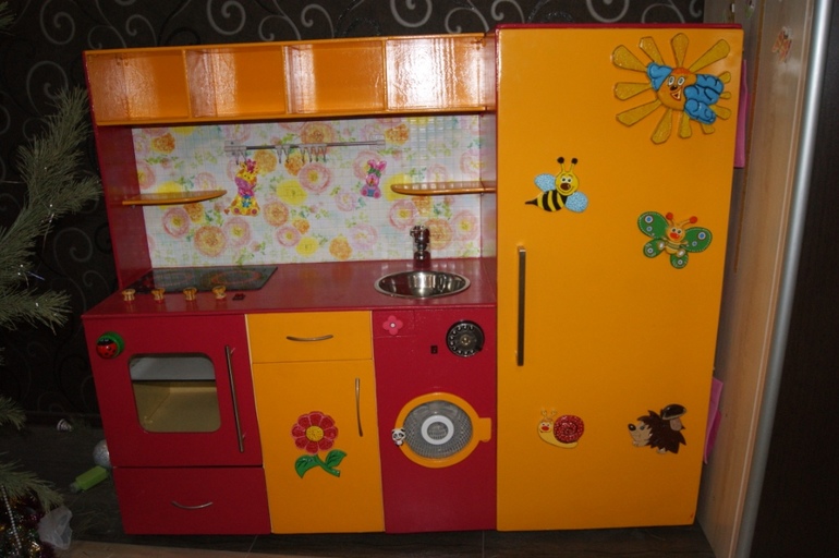 Детские кухни для маленьких хозяек своими руками: берём за основу предметы из IKEA