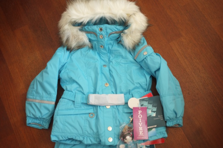 Poivre Blanc комплект 3 года - пуховая куртка + мембранный полукомбинезон - 7500р