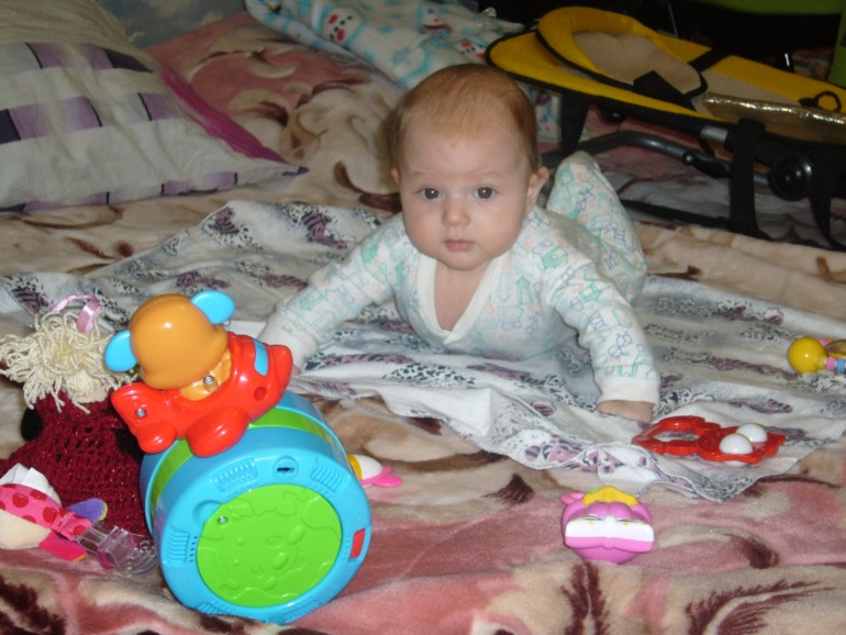 4 месяца Кристине