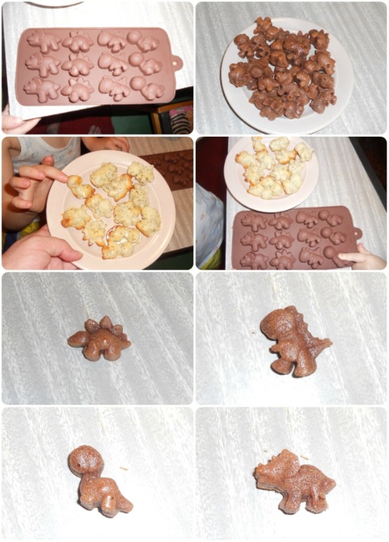 Купила 3 новые формочки и вот что получилось!