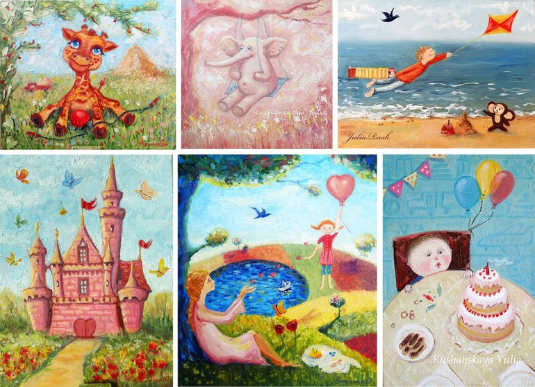 Картины в детскую.