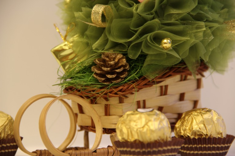 Ёлка в санях