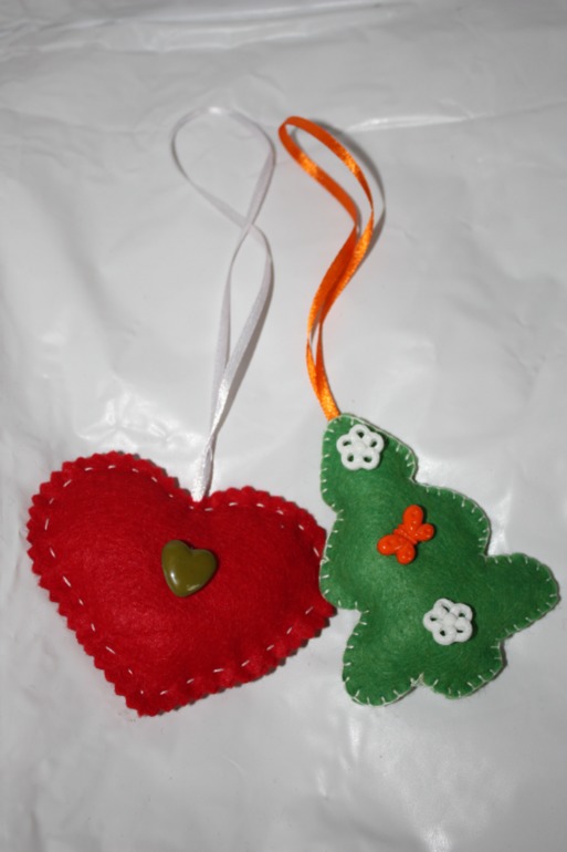 Первые фетровые игрушки