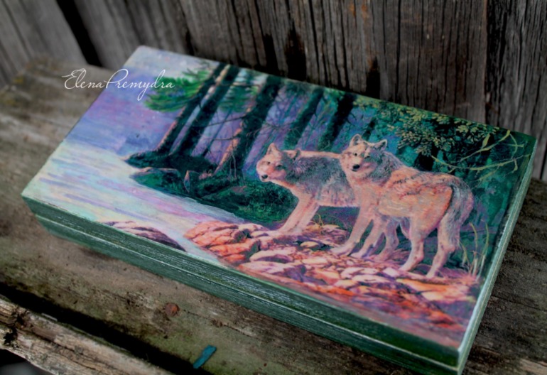 Купюрница волки