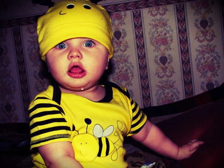 Вот такие мы в пол годика :))