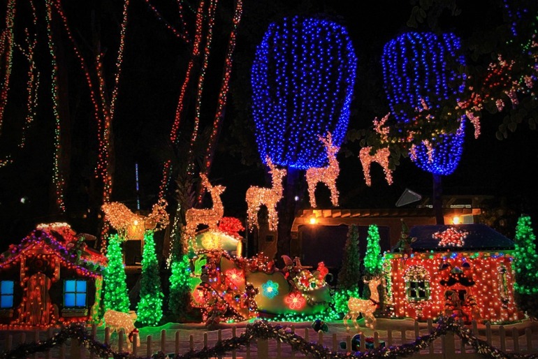 Парк Санты - новогодняя сказка в Майами (фото)