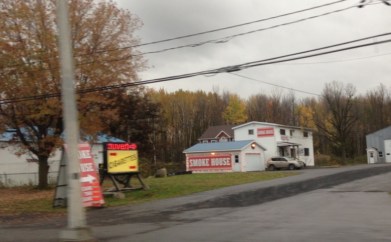 Montreal-Burlington. 22 октября 2013. Телефонофото.