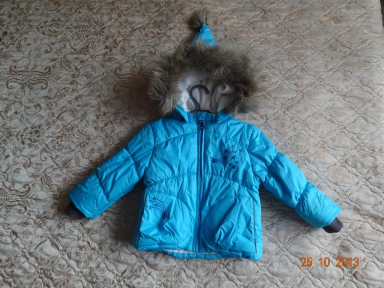 Продам зимняя курка Huppa (гном), немного б/у, р. 92, 1300 руб.