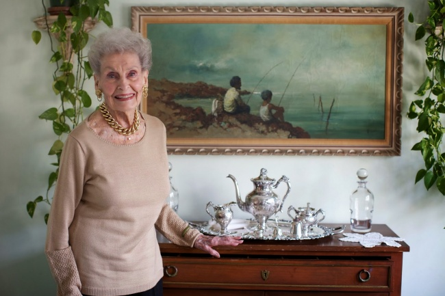 Красивая и элегантная старость)))