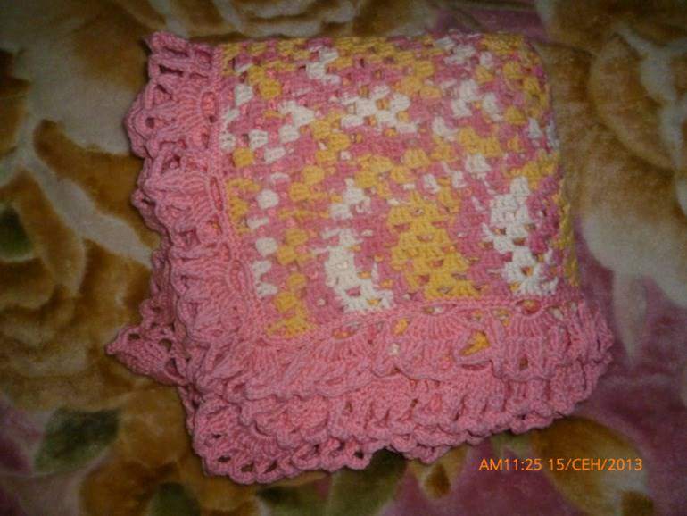 солнечный плед) 115*115 см