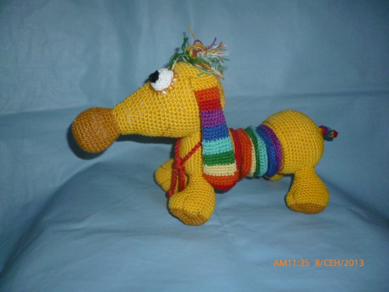 радужный таксик)