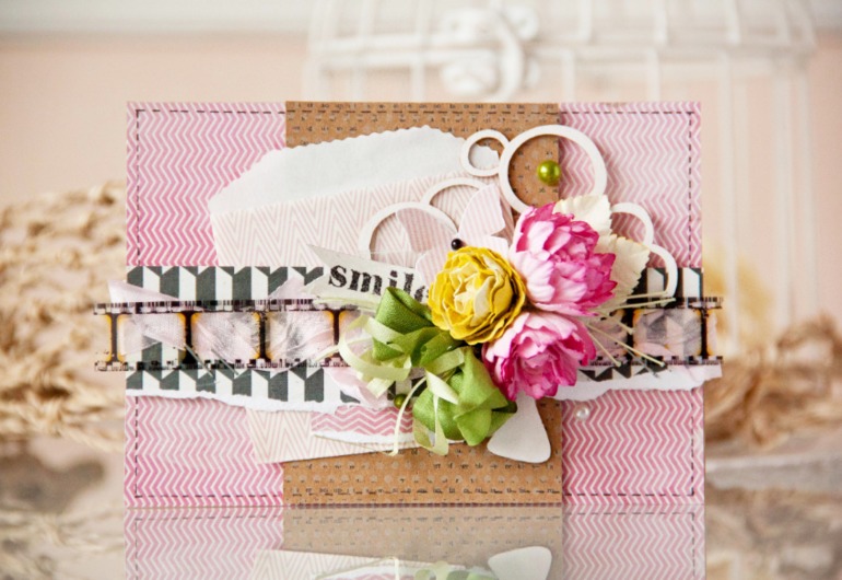 Открытка и блокнотик))