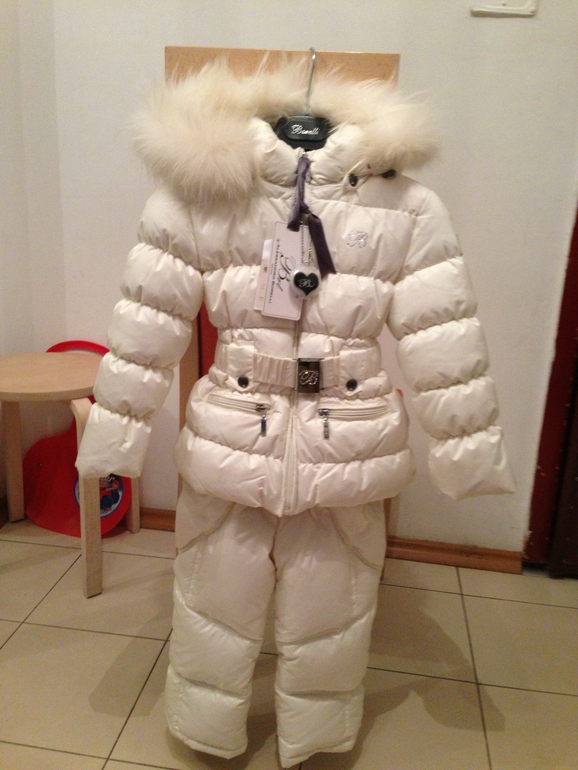Новый комбинезон Borelli белый на 3 г.