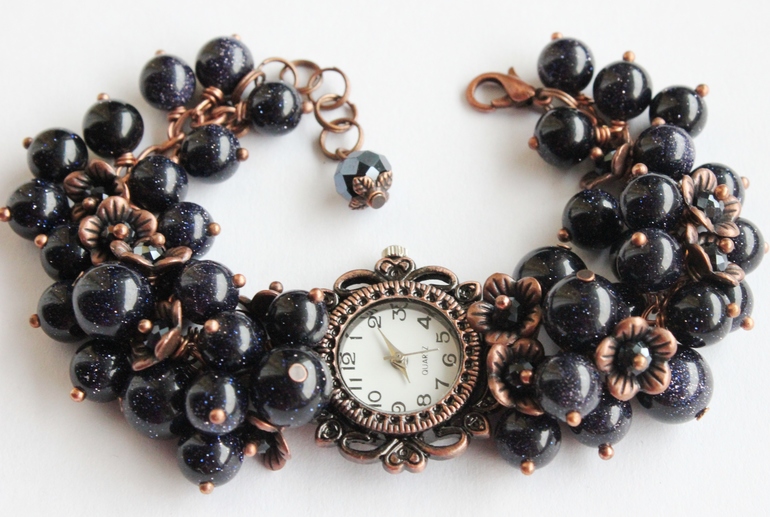 Часы "Цветочное сияние"