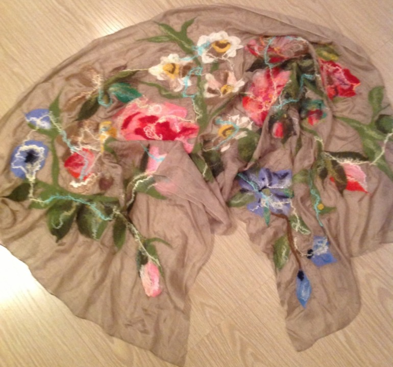 Мой первый палантин