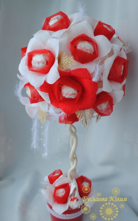 Свадебный топиарий.