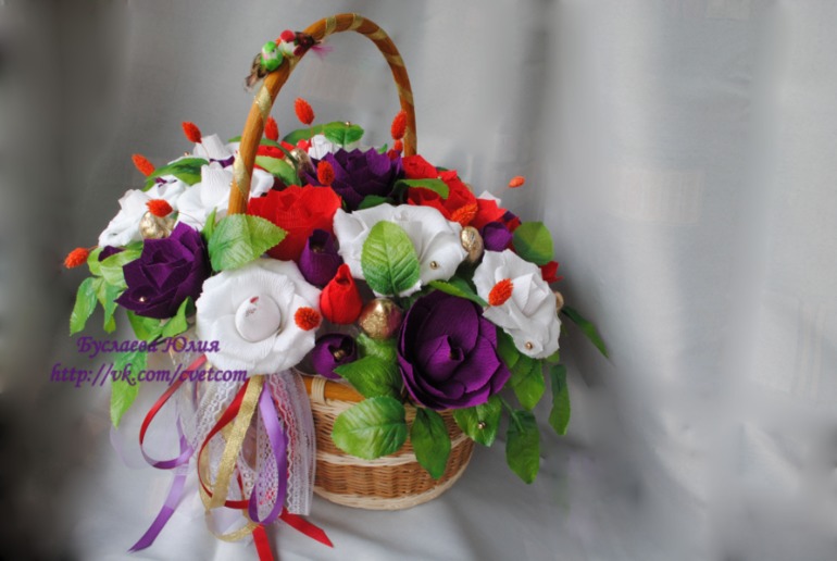 Свадебная корзина для Наташи.
