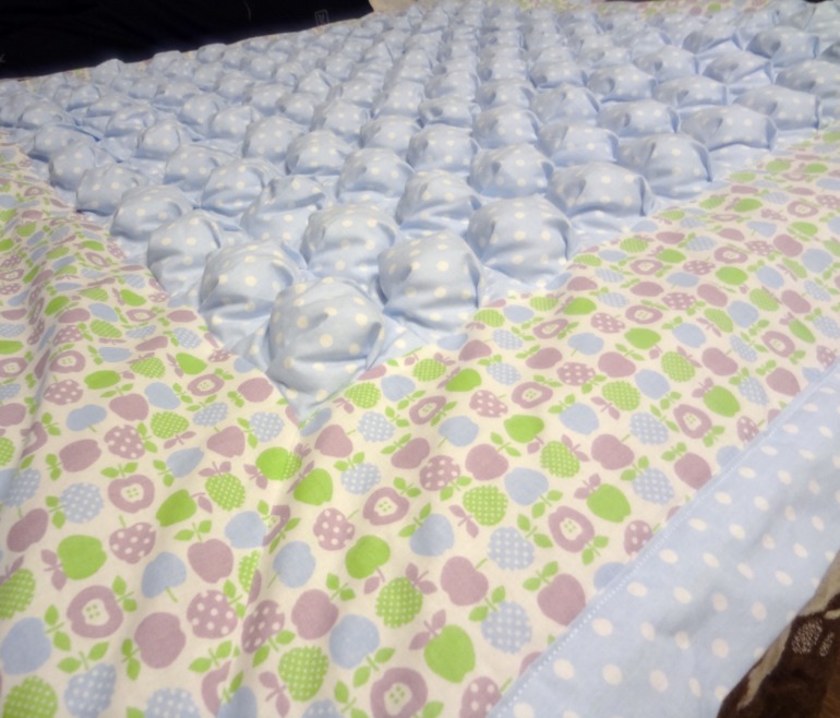 Вот такое получилось воздушное одеяльце!