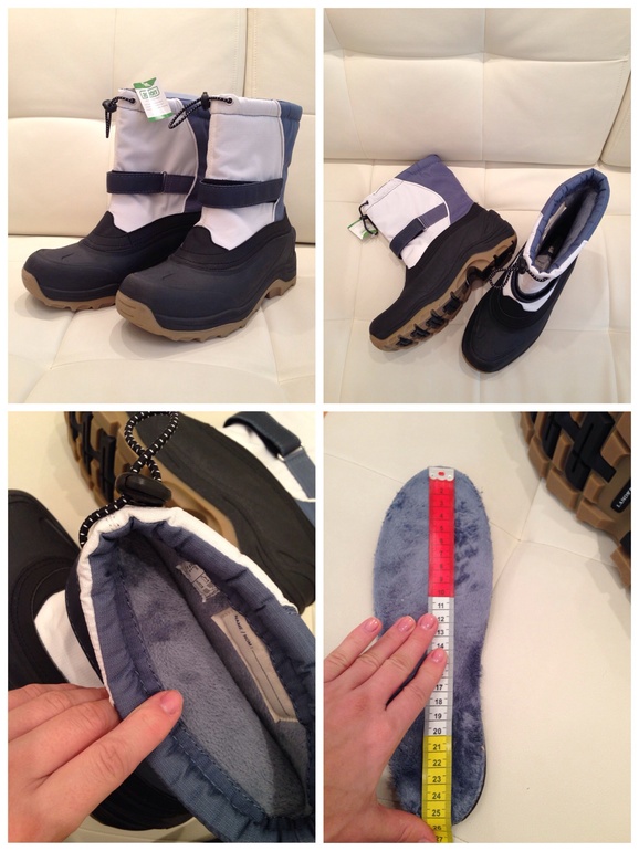 Зимние сапоги унисекс. 1200 руб