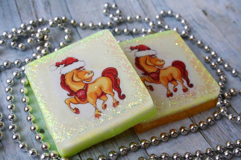 Новогоднее мыло в подарок!