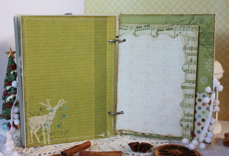 Новогодний альбом-блокнот (December Daily)
