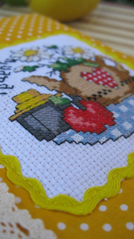 Кулинарный блокнот или вышивка в ход