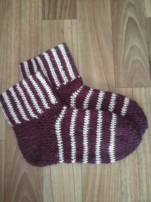 носки крючком