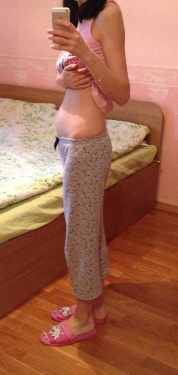 пузик пошел в рост))