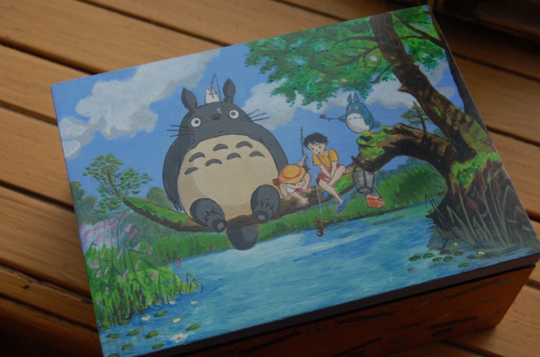 Ещё две шкатулочки с Тоторо. )))