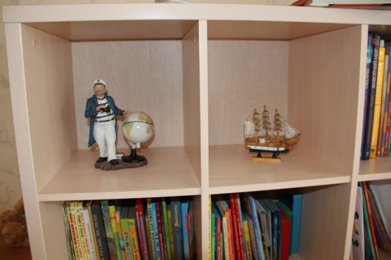 Добавили детали в морском стиле в комнату сына