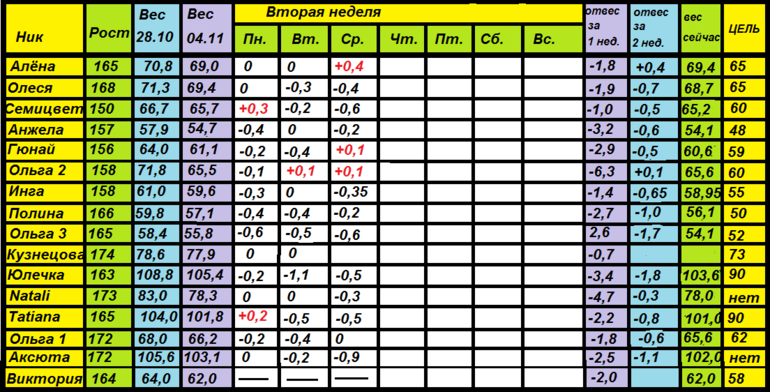 Магги 28.10-24.11 (12 день,)