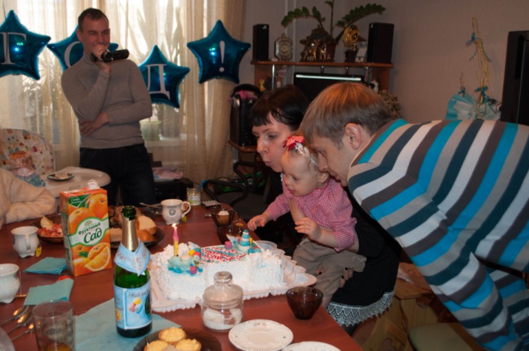 Наконец то и отгремел наш День Рождения!