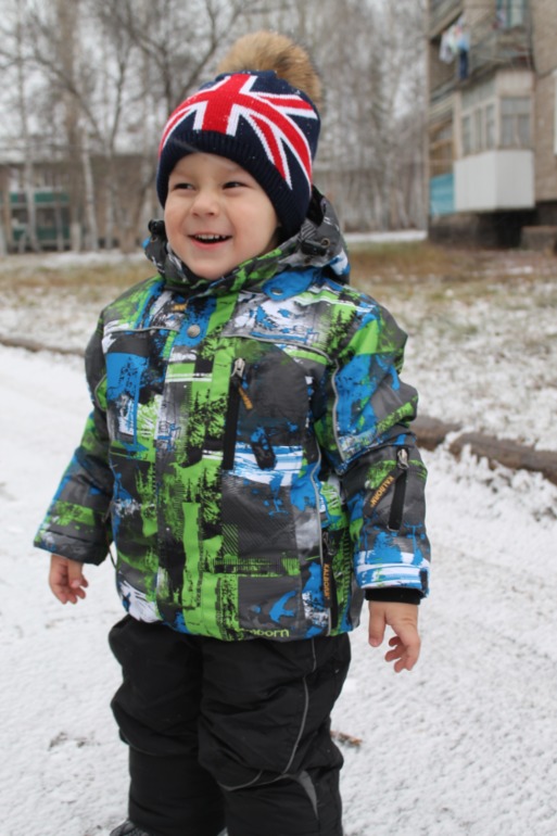 А у нас был первый снег))