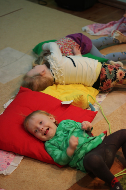 Ощутила себя в роли мамы трех погодок )))