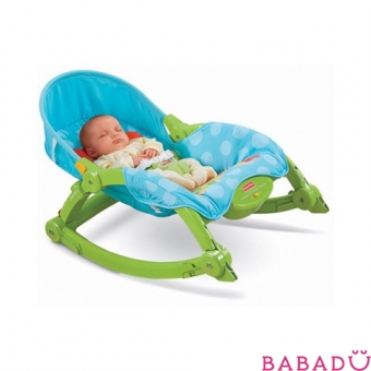 Шезлонг кресло-качалка fisher price от 0 до 36 месяцев